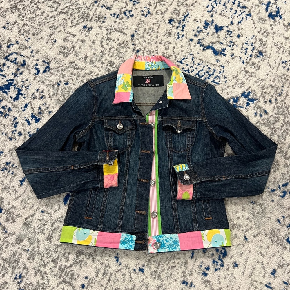 Colorful Women’s Denim Jacket